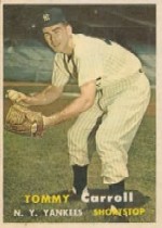 1957 Topps      164     Tommy Carroll